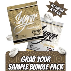 SAMPLER BUNDLE – 1 CT FULL SPEC PSEUDO + 1 CT 7OH (30MG TABLETS)